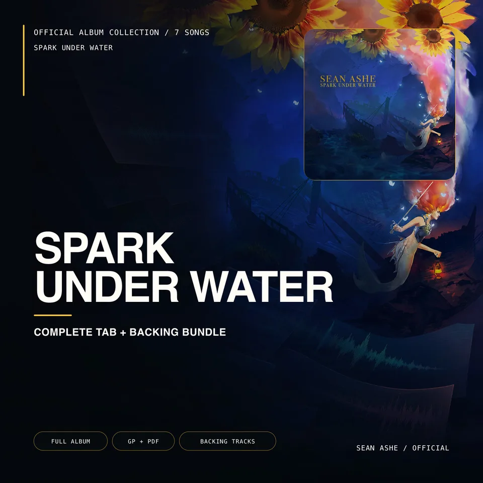 Spark Under Water: Complete Tab & Backing Bundle product artwork